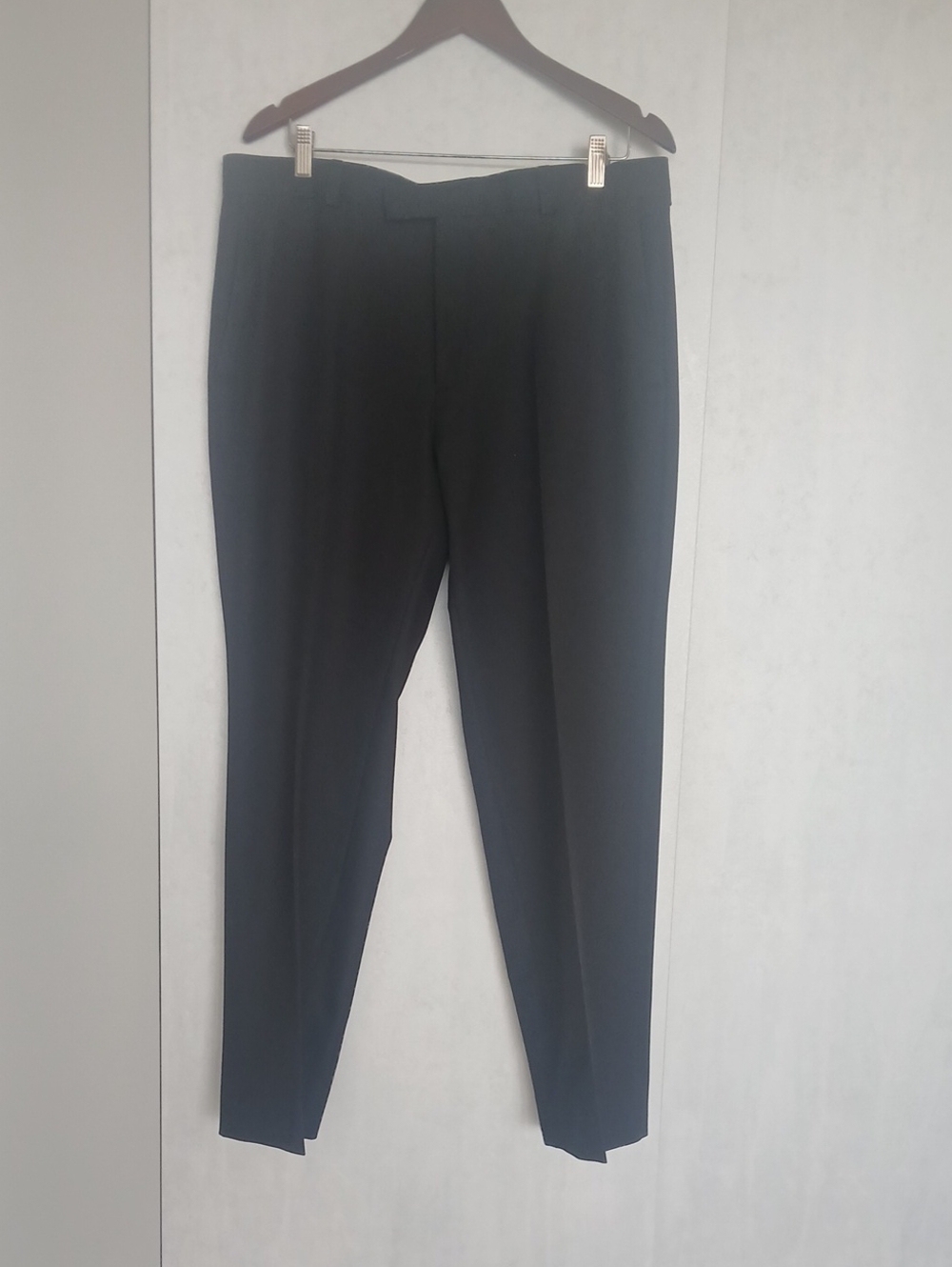 Kenneth Cole Black Slim Dress Pants
